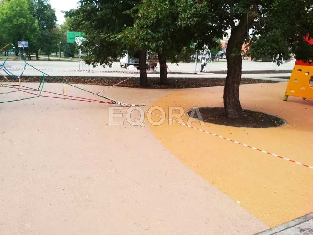 Водопроницаемое покрытие из резиновой крошки в Егорьевске