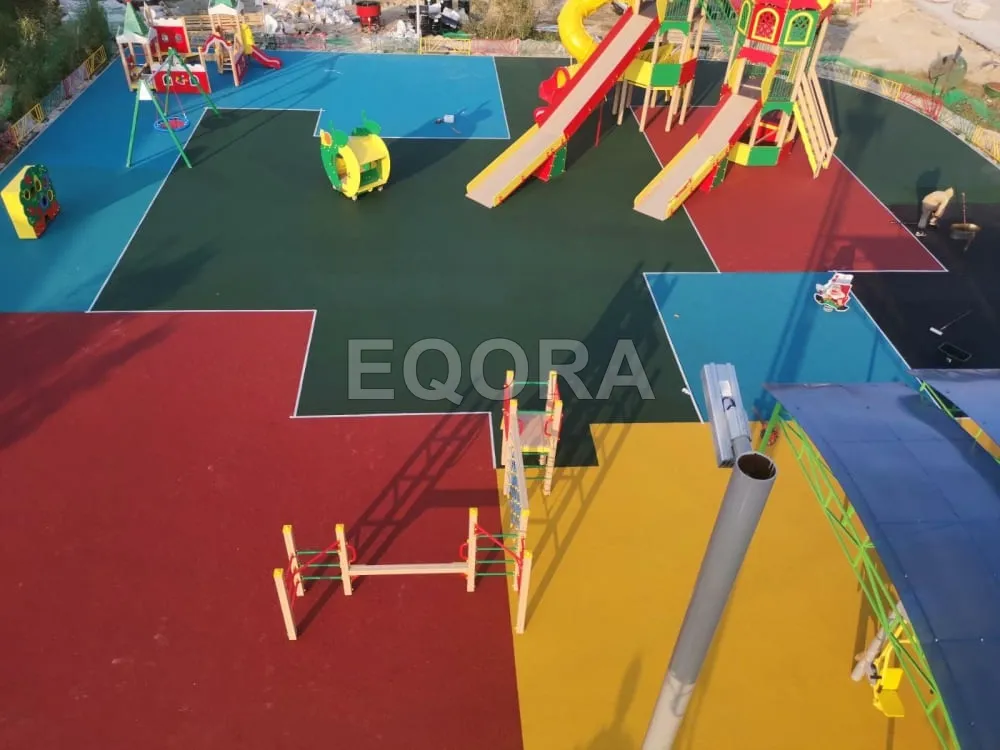 Какие цвета доступны для резиновых покрытий в Егорьевске?