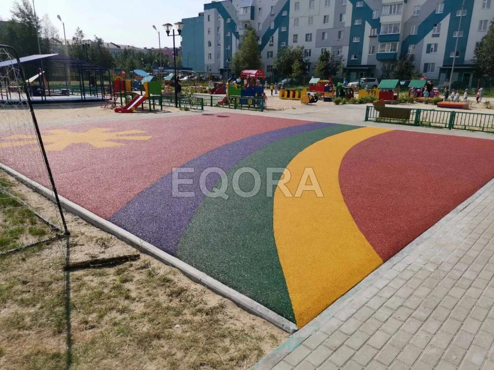 Подходит ли резиновое покрытие для детских площадок в Егорьевске?